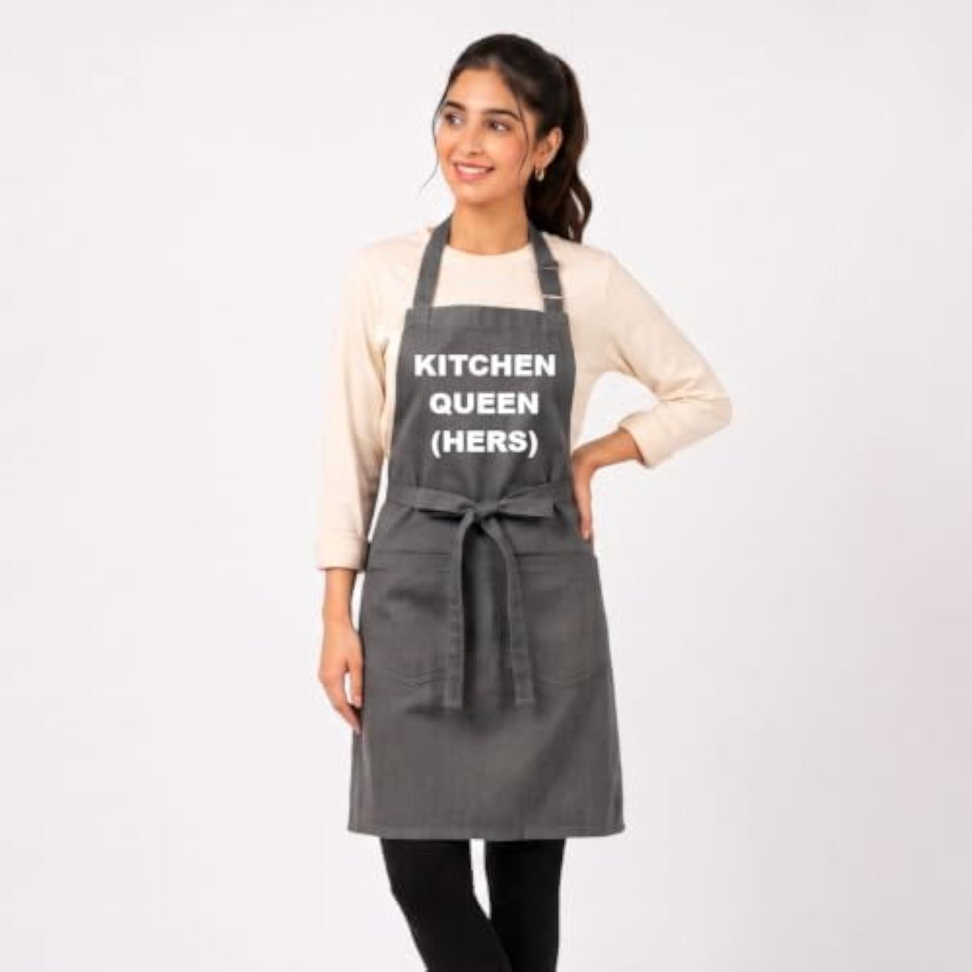 2 Pack Kitchen Queen Printed Funny Aprons